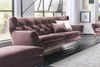 KAWOLA Sofa CHARME 3-Sitzer Velvet roségrau 94 x 95 x 225 cm Bild 2
