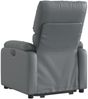 vidaXL Relaxsessel mit Aufstehhilfe Grau Kunstleder 3204889 Bild 5