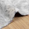 vidaXL Teppich Shaggy Hochflor NAVARRA Hellgrau 60x100 cm Polyester 4102810 Bild 5