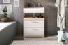 INOSIGN Waschbeckenunterschrank Siena, Breite 60cm, 2 Schubkästen, mit Siphonausschnitt, MDF-Front in verschiedenen Farben erhältlich, Badmöbel, Badschrank, Kommode, Bad Bild 2