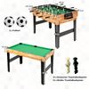 1055 cm Multifunktionstisch 10-in-1 Kombi-Spieltisch mit Tischfußball Hockey Tischtennis Billard Bild 2