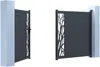 Vente-unique - LABRIT II Eingangstor Metall Grau - B 4,5 cm x H 164,05 cm x L 351 cm Bild 5