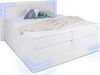 wonello Boxspringbett Arizona, mit LED Beleuchtung und Topper, wahlweise mit Bettkasten Bild 4
