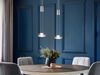 LED-Pendelleuchte, FRANKLIN, LED/9W 2-flammig Pendel-L 1. 500, B 550, Pendel Ø 14 Bild 5