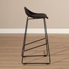 Barhocker Ellen skandinavisches Design schwarz 76 cm Bild 3