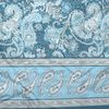 CASATEX Bettwäsche Sentta Blau Satin 135 x 200 + 80 x 80 cm Bild 4