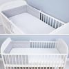 Amilian Bettnestchen - Bettumrandung 180x30 cm für Kinderbett 120x60 geeignet (Kopfschutz), (Nestchen, Kantenschutz), Umrandungen Bild 3