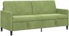 vidaXL Sofa mit Stauraum Hellgrün 192 x 78 x 87 cm Polyester 42036992 Bild 2