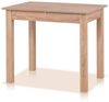 Smart Esstisch Rechteckig, von 90 cm bis 130 cm ausziehbar, bis 50 kg belastbar, 4-Fußgestell Anthrazit, Eiche-Optik, für 4 bis 6 Personen Bild 1