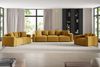Sessel Designersessel MEGAN in Stoff Salvador Honiggelb Bild 2