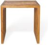 More2Home Beistelltisch LINEA, Teak massiv, 40 x 40 cm Bild 3
