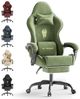 Ferghana Gaming-Stuhl Racing PC Stuhl Verstellbar mit Kopf-,Lendenkissen, Fußstütze (Rückenlehne 90°-125), Ergonomisch, atmungsaktiv Gaming Chair Bild 4