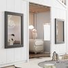 Flieks Hochbett Hausbett Kinderbett 90x200cm mit Fenster, Leiter und Fallschutz Bild 3