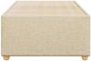 vidaXL Bettgestell ohne Matratze Creme 80x200 cm Stoff 3284692 Bild 4