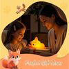 FELIXLEO LED Nachtlicht Fuchs Nachtlicht Kinder Silikon Lampe Dimmbar Touch Bild 3