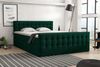 Boxspringbett Schlafzimmerbett ANKER 200x200cm in Stoff Monolith Grün Bild 1