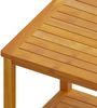 vidaXL Beistelltisch, Massivholz Akazie, 45 x 45 x 45 cm Bild 5