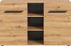 Sideboard (B/H/T: 130x81x37 cm) in Artisan Eiche Nachbildung Bild 2