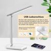 Fine Life Pro LED Schreibtischlampe LED Dimmbare Tischleuchte 15W Tischlampe, Augenschutz-Modus, LED fest integriert, USB-Anschluss Bild 4