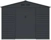 Vente-unique - ADELMO Gartenhaus Metall Grau - B 245 cm x H 221 cm x L 267 cm Bild 3