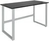 hjh 'Office' mit Stahlgestell, Schwarz/Silber, 76 x 60 x 120 cm Bild 4