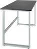 hjh 'Office' mit Stahlgestell, Schwarz/Silber, 76 x 60 x 120 cm Bild 5
