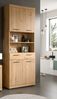 Badezimmer Hochschrank Shawn in Eiche 74 x 191 cm Bild 2