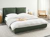 Wasserbett Stoff BAJONNA 160 x 200 cm Dunkelgrün Bild 3