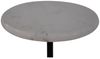 habeig Bistrotisch Stehtisch Marmorplatte 30 cm, 60 cm Höhe, Metall, Marmorplatte Bild 3