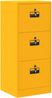 vidaXL Aktenschrank Senfgelb 45,5 x 42 x 106,5 cm Kaltgewalzter Stahl 891619 Bild 2