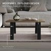 ML-DESIGN Tischbein Tischgestell Loft 2er Set aus Stahl Industriedesign U-Form, Tischkufen 75x72 cm Schwarz Profil 8x2cm Möbelfüße Bild 3