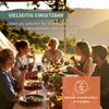Moritz Camping Tafelgeschirr aus Melamin für 4 Personen 12-teilig | spülmaschinenfest | Picknick Geschirrset | Geschirr Campinggeschirr I Stone Red Design Bild 5