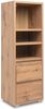 Regal >Ravenna< in Honig-Eiche - 45x131x37cm (BxHxT) Bild 2