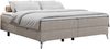 Boxspringbett - Doppelbett mit Multipocket-Matratze - LESS -120x200 - Beige Stoff - H4 Bild 3