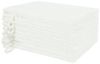NatureMark Waschhandschuh Waschhandschuhe 500 gsm (10er-Set), 100% Baumwolle (10-St), Premium Frottier Waschhandschuhe, 15x21cm, Naturweiß Bild 4