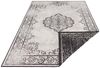 In- & Outdoor Wendeteppich Cebu Schwarz Creme - 120x170x0,5cm Bild 2