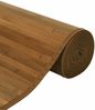 Teppich Wohnzimmer Schlafzimmer Rechteckig Braun 70x500 cm Bambus Bild 4