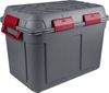 Sunware Aufbewahrungsbox Q-Line Outdoor mit Deckel 79 x 54,5 cm 160 L anthrazit-rot Bild 2