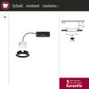 Paulmann 92446 LED Einbauleuchte Nova Coin 3er-Set Zigbee Tunable White Schwarz matt IP44 Bild 5