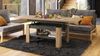 designimpex Couchtisch Design Rio stufenlos höhenverstellbar 55 - 67cm ausziehbar 130 - 170cm Bild 2