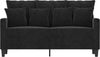 vidaXL 2-Sitzer-Sofa Schwarz 120 cm Samt 359298 Bild 3