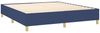 vidaXL Boxspringbett mit Matratze Stoff Blau 160x200 cm Bild 4
