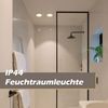 ZMH 5er Set LED Einbaustrahler 230V Einbauspots - 5W Decken Einbauleuchten - IP44 Bad LED Spots - 4000K Neutralweiß Feuchtraumlampe - Ø81mm Einbautiefe 45mm Beleuchtung für Badzimmer Küche Bild 2
