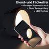 ZMH 5er Set LED Einbaustrahler 230V Einbauspots - 5W Decken Einbauleuchten - IP44 Bad LED Spots - 4000K Neutralweiß Feuchtraumlampe - Ø81mm Einbautiefe 45mm Beleuchtung für Badzimmer Küche Bild 3