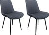 HELA Drehstuhl Vierfußstuhl BERGEN (Set, 2 St), Esszimmerstuhl, XL-Sitzbreite, 360° drehbar Bild 2