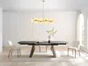 Vente-unique - SOFIA Hängelampe Kronleuchter und Deckenlampe Metall Gold - B 23 cm x H 88 cm x L 94 cm Bild 5