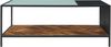 Couchtisch Pärghos 120x60x45 cm Schwarz/Eicheoptik, dunkel [en. casa] Bild 5
