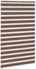 vidaXL Doppelrollo Braun 140x230 cm Stoffbreite 135,9 cm Polyester 4014399 Bild 4