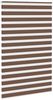 vidaXL Doppelrollo Braun 140x230 cm Stoffbreite 135,9 cm Polyester 4014399 Bild 3