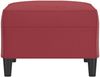vidaXL Fußhocker Weinrot 70x55x41 cm Kunstleder 349315 Bild 4